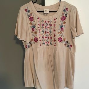 A New Day colorful blouse